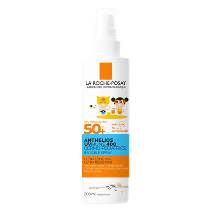 ANTHELIOS UV MUNE 400 DERMO-PEDIATRICS SPRAY INVISIBLE SPF50+