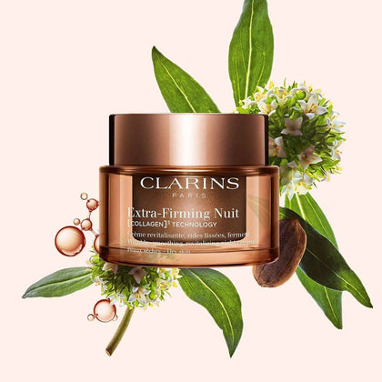 Crème de Nuit Anti-Âge au Collagène - Peaux Sèches - [COLLAGEN]³ Technology - Extra-Firming