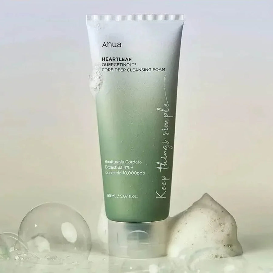 Heartleaf Quercetinol Pore Deep Cleansing Foam - Anua