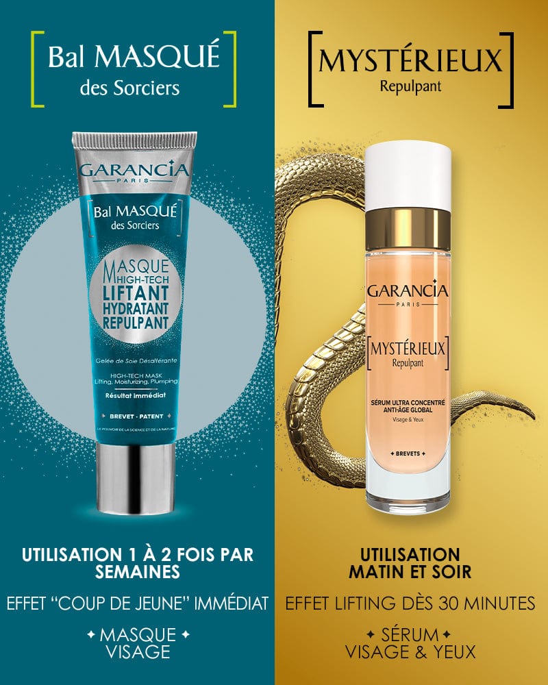 [ Bal MASQUÉ des Sorciers ] LIFTANT, HYDRATANT, REPULPANT