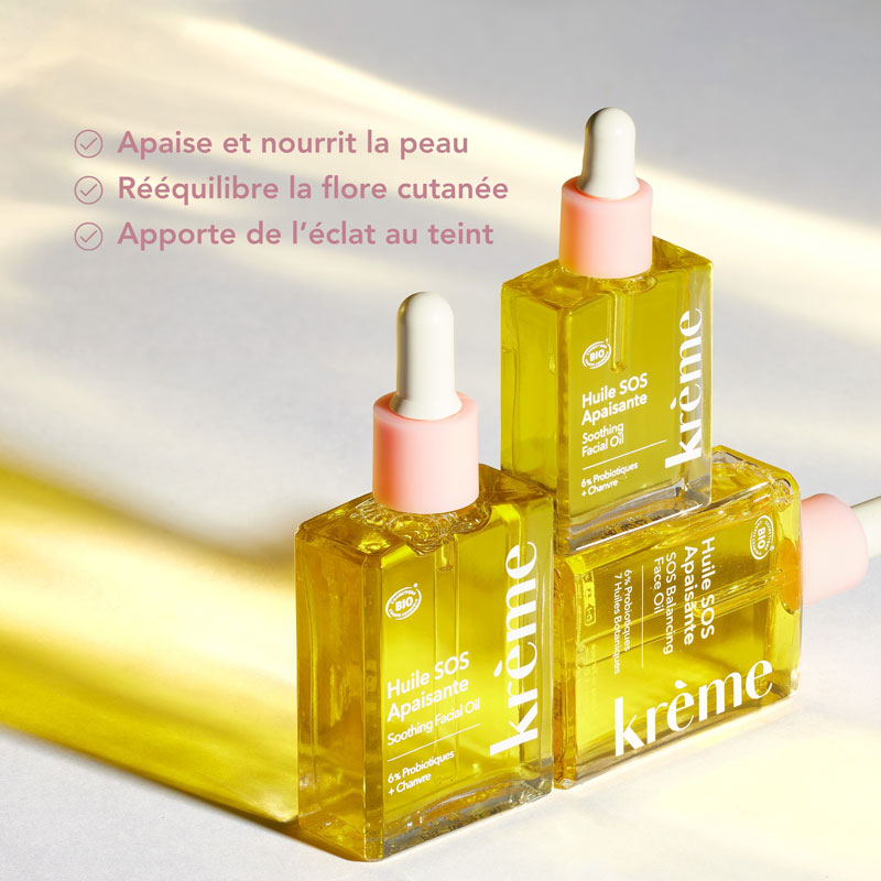 Huile SOS anti-rougeurs bio