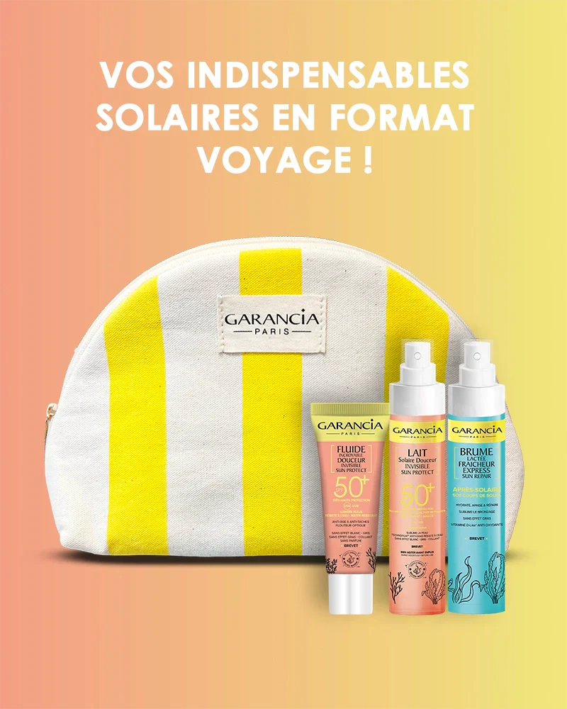 [ Trousse solaire format voyage ]