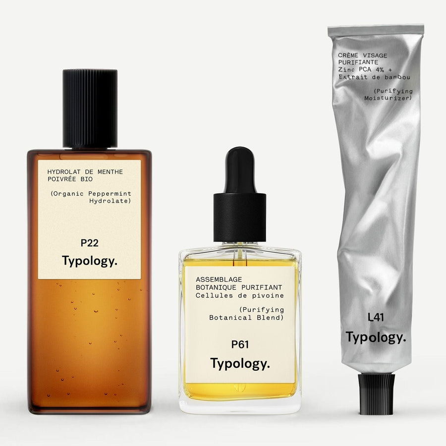 Trio de soins Purifiants
