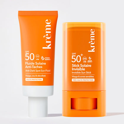 Duo Solaire Invisible Stick + Fluide