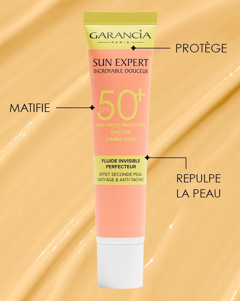 [ Fluide INVISIBLE Perfecteur SPF50+ ] Anti-âge & anti-taches