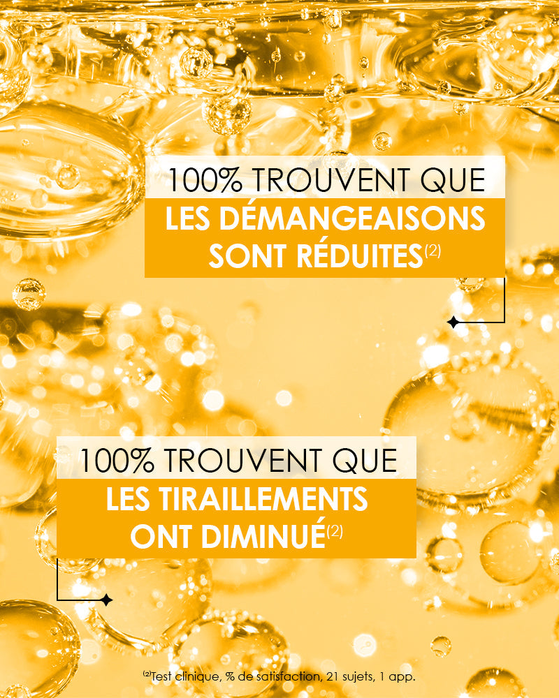 [ Huile de douche ENVELOPPANTE ]
