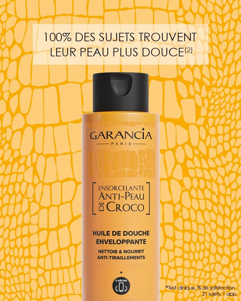 [ Huile de douche ENVELOPPANTE ]