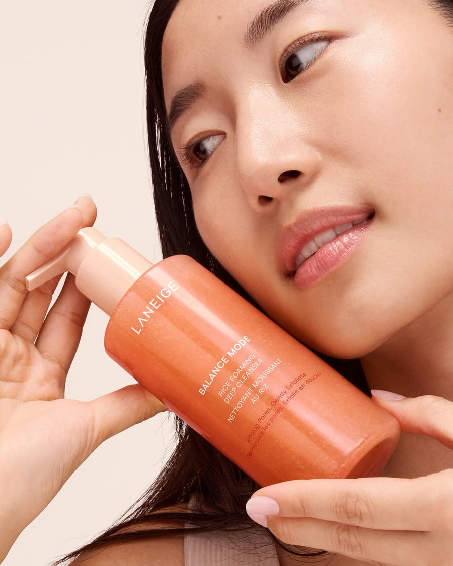 Balance Mode Rice Foaming Deep Cleanser - Laneige